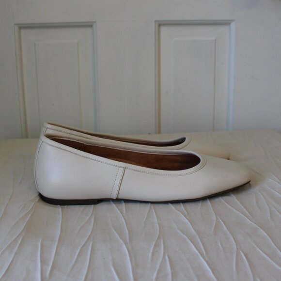 NEW Vionic Orinda Flats Ivory Leather sz 7.5 - Picture 4 of 12